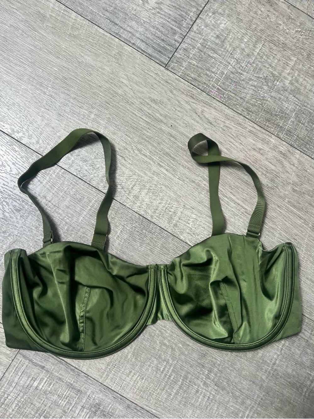 CUUP THE BALCONETTE - SATIN Vine Shine Size 38E